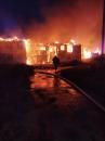 Пожар в селе Первомайск