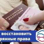 Что делать, если потеряли водительские права? Рассказываем, как быстро восстановить документ.