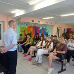 Полицейские и общественники провели профилактическую встречу с молодёжью.